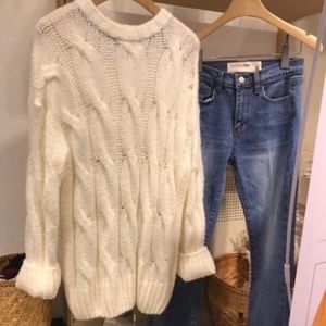 Wool blend sweater